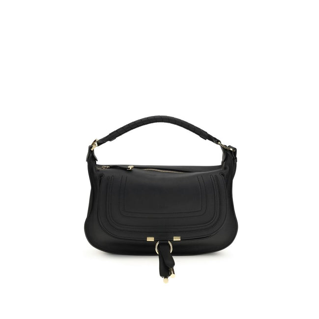 Chloé Black Calf Leather Shoulder Bag - Women