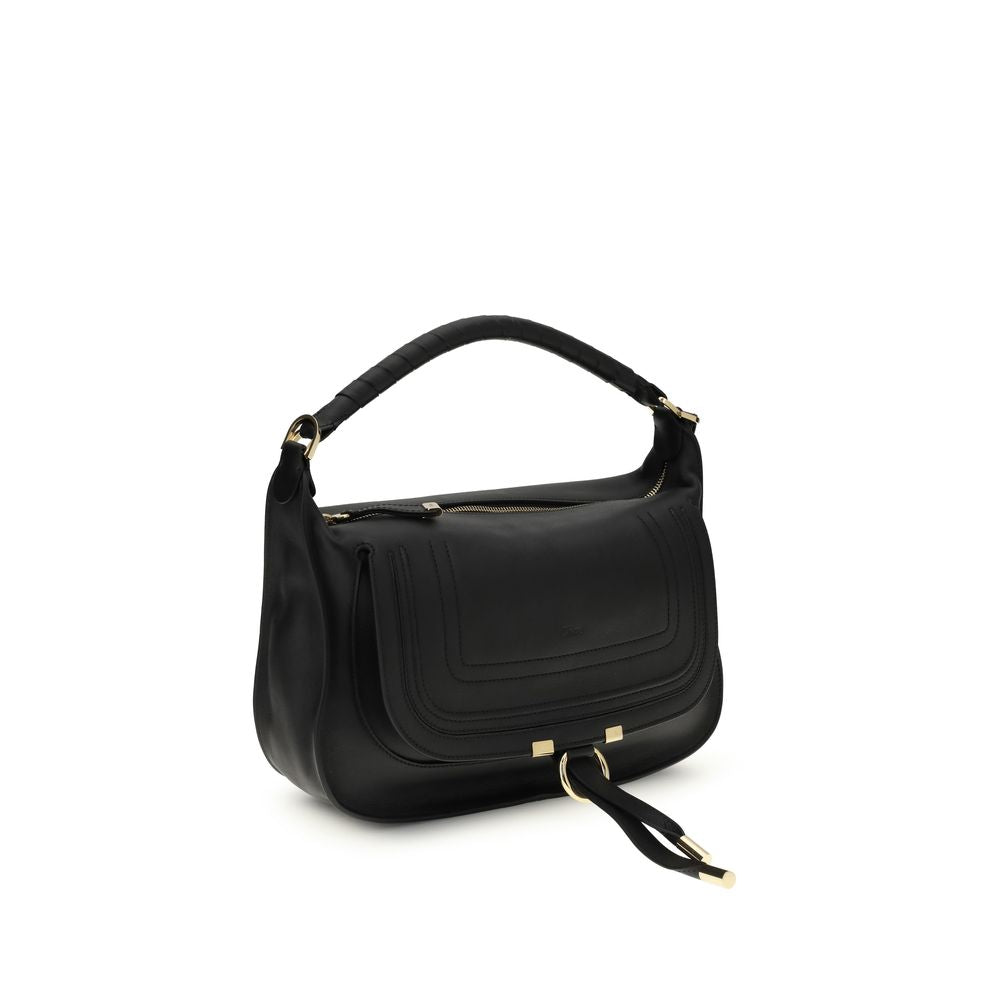 Chloé Black Calf Leather Shoulder Bag - Women