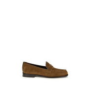Tory Burch Beige Slip-On Loafers