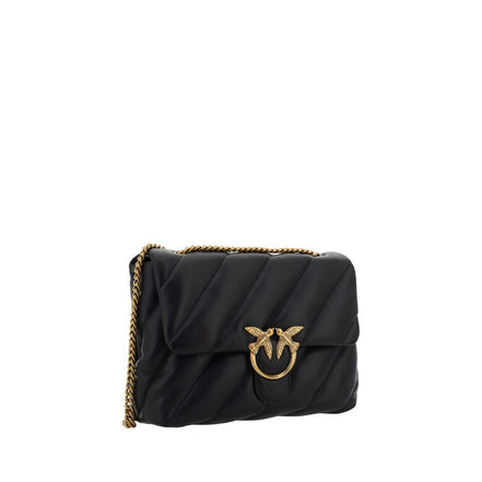 PINKO Black Love Puff Shoulder Bag