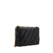 PINKO Black Love Puff Shoulder Bag