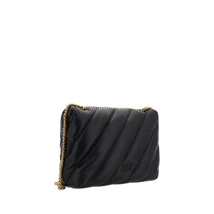 PINKO Black Love Puff Shoulder Bag