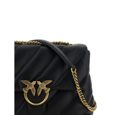 PINKO Black Love Puff Shoulder Bag