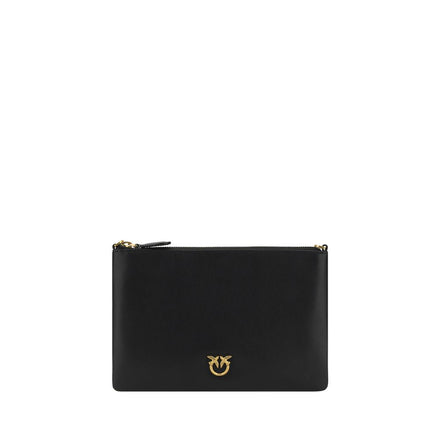 PINKO Black Compact Zip Shoulder Bag