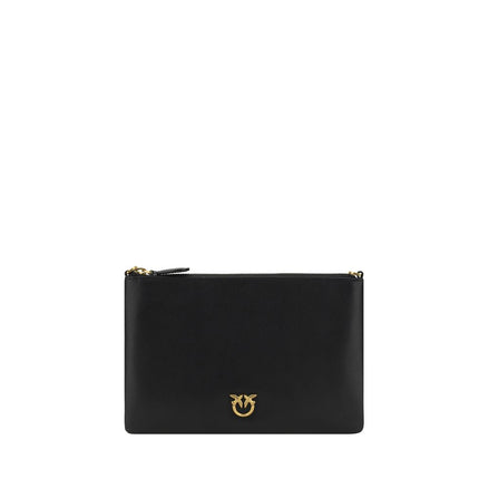PINKO Black Compact Zip Shoulder Bag