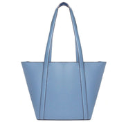 Borsa tote in tela blu Michael Kors