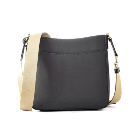 Borsa a tracolla Michael Kors in tela nera