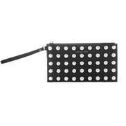 Michael Kors Brown Leather Clutch Bag