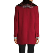 Cappotto Fendi in lana vergine multicolore