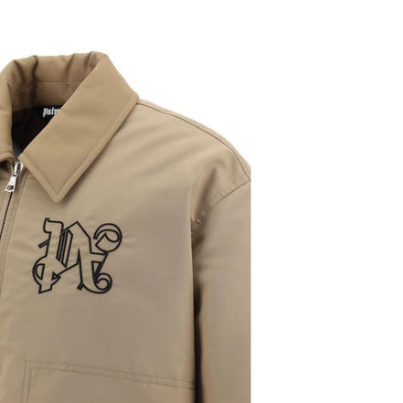 Bomber Palm Angels Beige in Poliammide