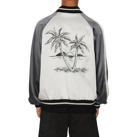 Bomber Palm Angels gris en acétate