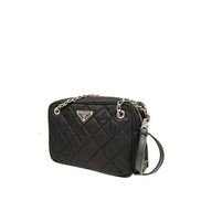 Sac bandoulière Prada en nylon noir