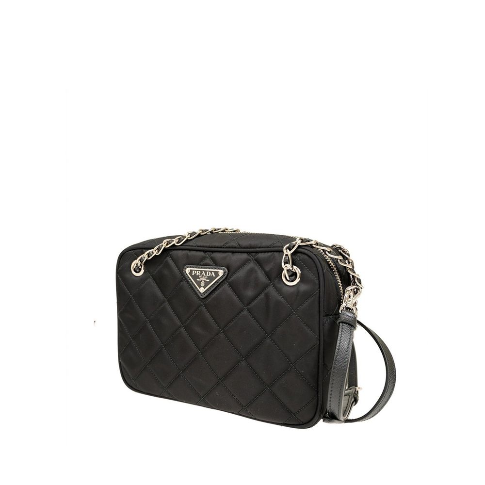 Sac bandoulière Prada en nylon noir