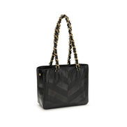 Sac à bandoulière Valentino Garavani en agneau noir Ovis Aries Aries