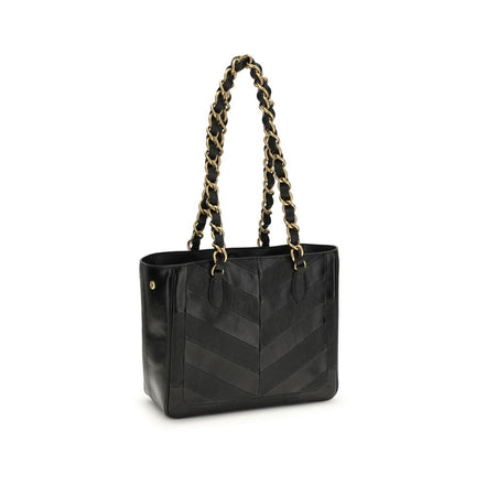 Sac à bandoulière Valentino Garavani en agneau noir Ovis Aries Aries