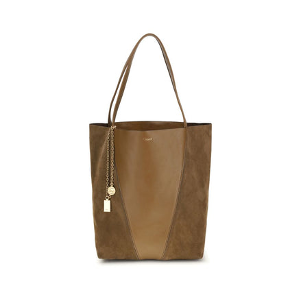 Chloé Beige Calf Leather Shoulder Bag