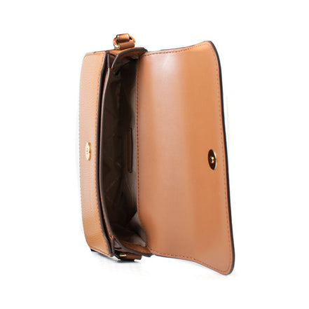 Borsa a tracolla Michael Kors in pelle marrone