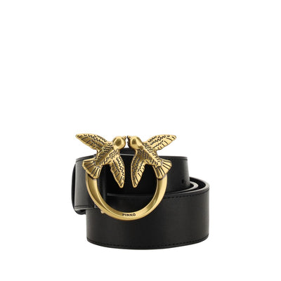 PINKO Black Love Berry Belt