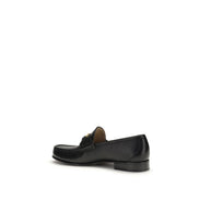 Mocassins à enfiler Valentino Garavani en cuir de veau noir