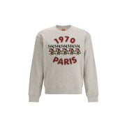 Felpa Kenzo in cotone grigio
