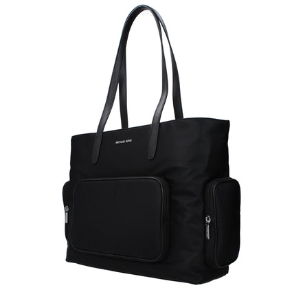 Michael Kors Black Fabric Shoulder Bag