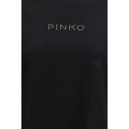 PINKO Black Rhinestone T-Shirt