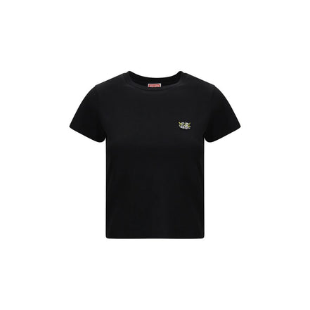 T-Shirt Nera in Cotone Kenzo