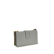 PINKO Gray Simply Love One Shoulder Bag