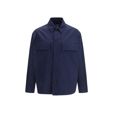 Manteau Balmain en coton bleu