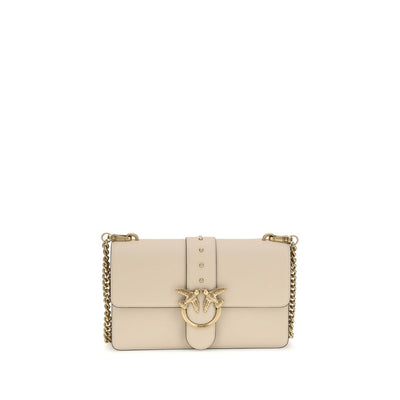 PINKO Beige Simply Love One Shoulder Bag