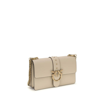 PINKO Beige Simply Love One Shoulder Bag