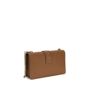 PINKO Brown Simply Love One Shoulder Bag