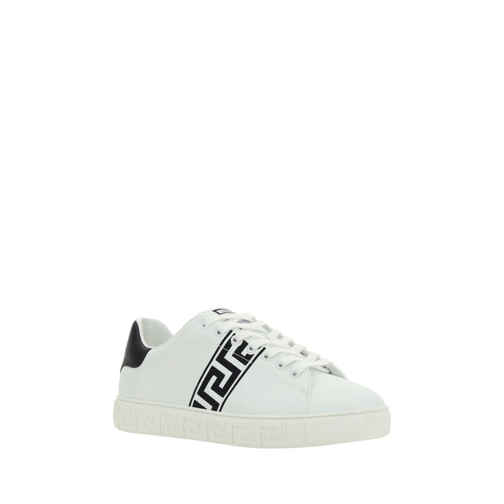 Versace White Low Top Sneakers