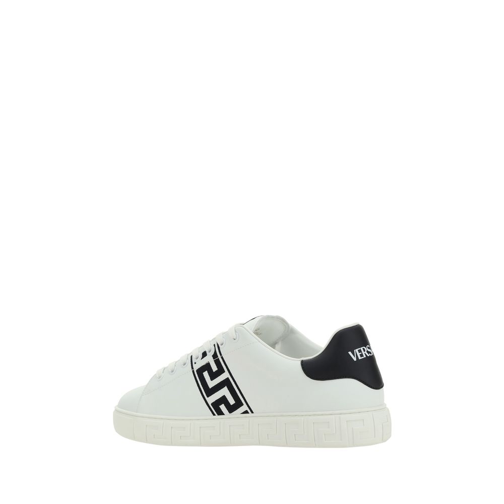 Versace White Low Top Sneakers