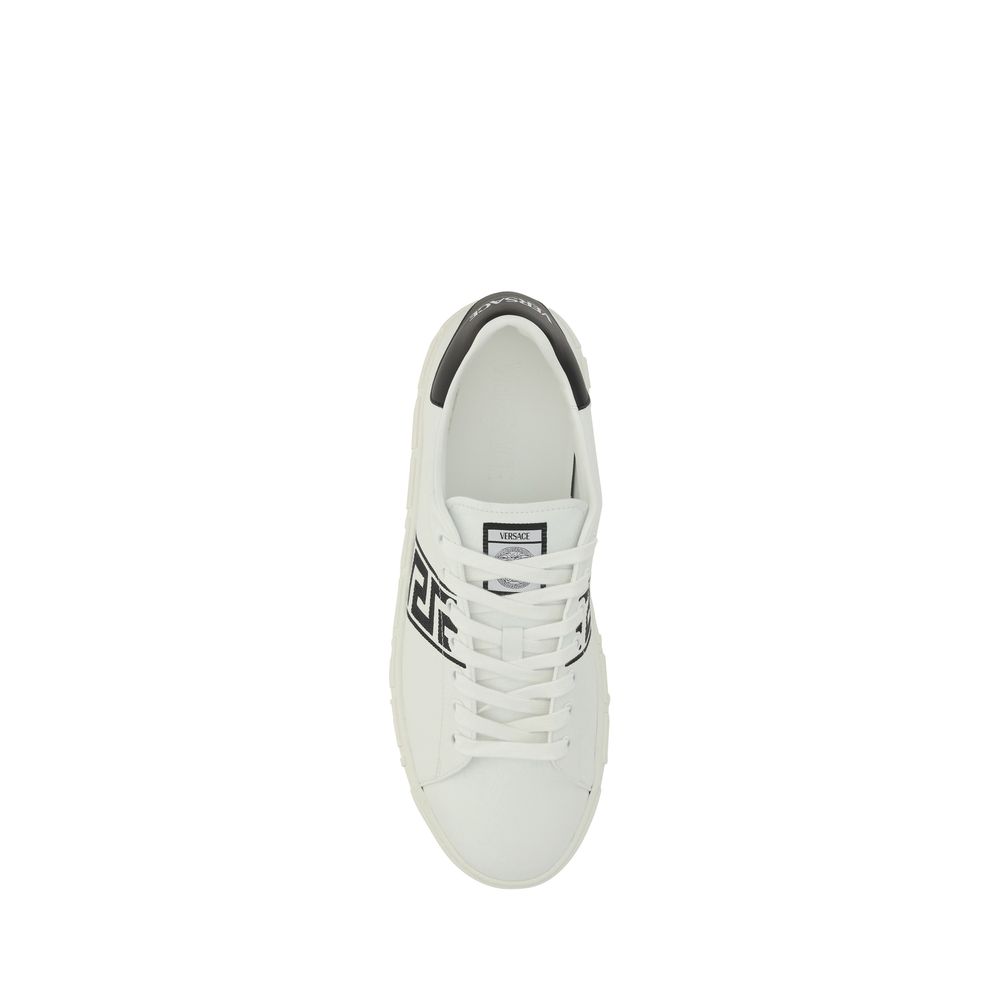 Versace White Low Top Sneakers