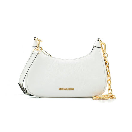 Borsa a tracolla Michael Kors in pelle bianca