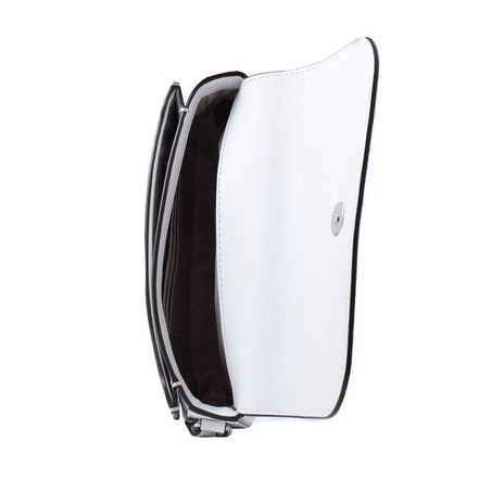 Michael Kors White Leather Crossbody Bag