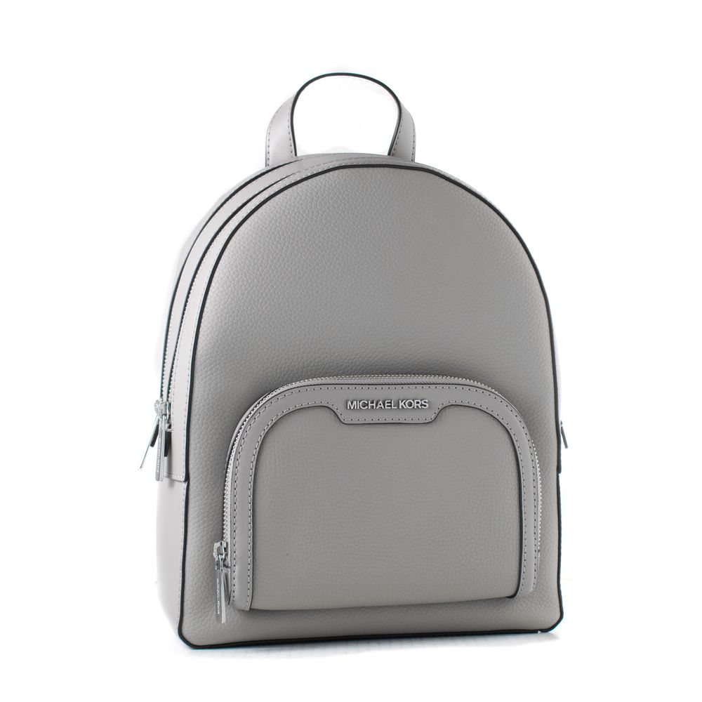 Sac à dos en cuir gris Michael Kors