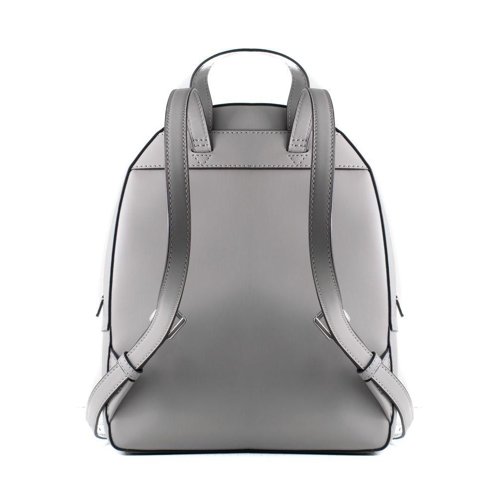 Sac à dos en cuir gris Michael Kors