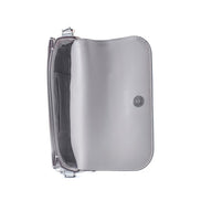Sac à bandoulière en cuir gris Michael Kors