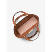 Michael Kors Brown Leather Tote Bag