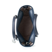 Michael Kors Blue Canvas Tote Bag