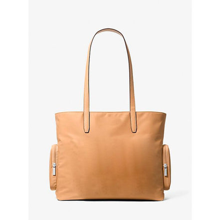 Borsa Tote Michael Kors in Nylon Marrone