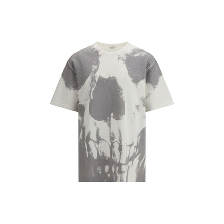 T-shirt en coton blanc Alexander McQueen