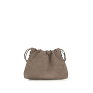 Brunello Cucinelli Beige Calf Leather Clutch Bag