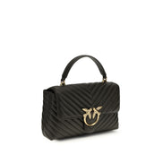 PINKO Bicolor Love Lady Handbag