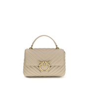 PINKO Beige Love Lady Mini Handbag