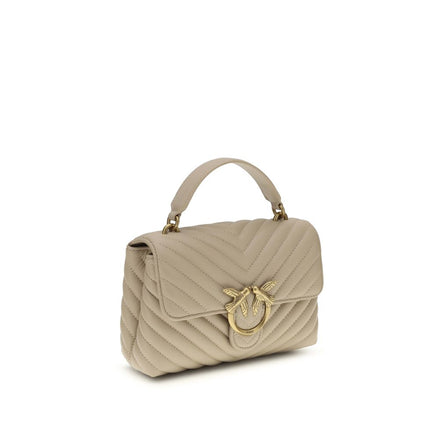 PINKO Beige Love Lady Mini Handbag