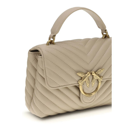 PINKO Beige Love Lady Mini Handbag