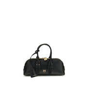 PINKO Black Escape Baguette Handbag